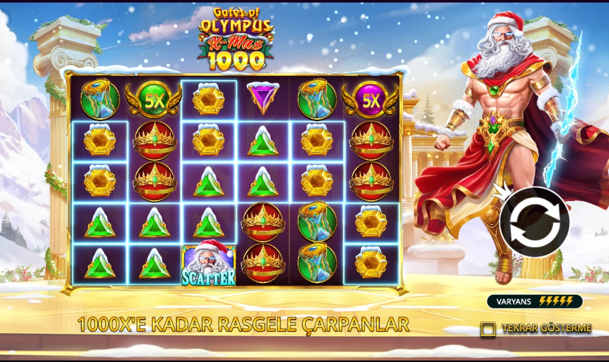 Gates of Olympus Xmas 1000